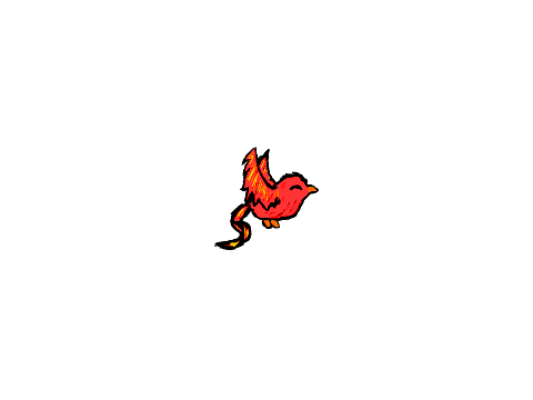 Phoenix Bird Sprite