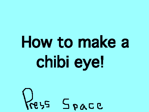 how to make a chibi eye!
