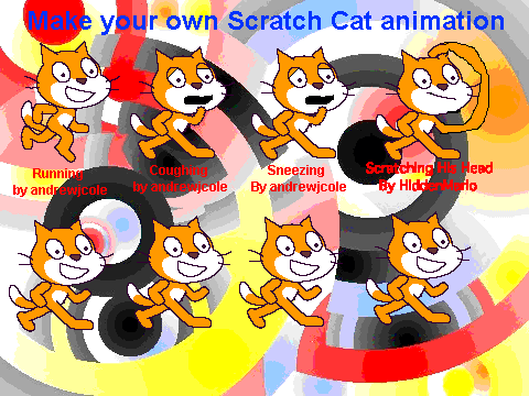 Add your own Scratch Cat Animation