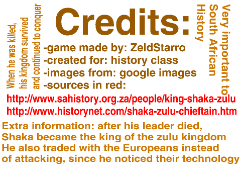 HHIS08 Key Terms: King Shaka of the Zulu