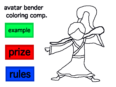 avatar bender coloring comp.