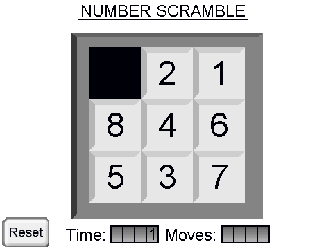 number scramble