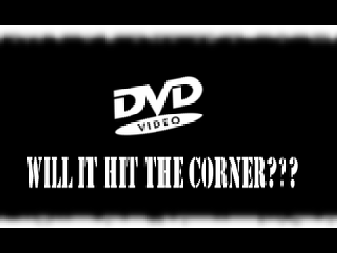 Will The DVD Screensaver Hit The Corner?