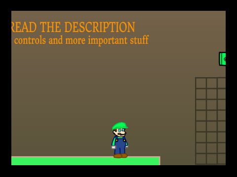 Luigi Odyssey: Scrolling Version  With better WEEGE physics
