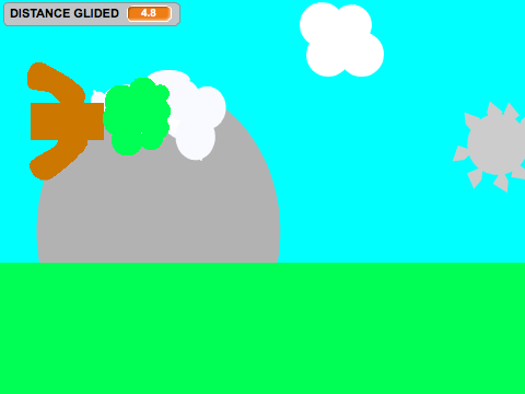 Gliding Tree With Wings
