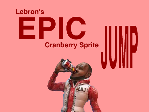 Sprite Cranberry jump