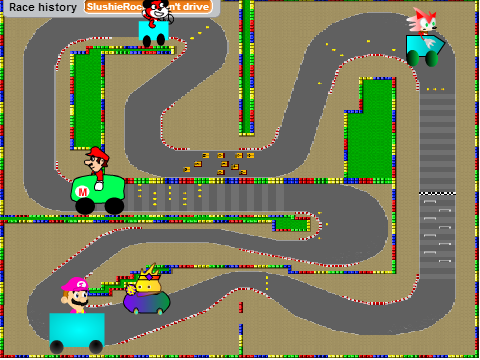 Add yourself on SNES Mario Circuit remix remix remix remix