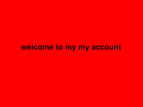 welcome