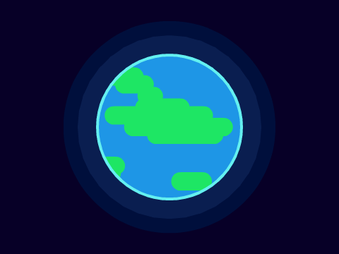 planets [pseudo-3d pen art]