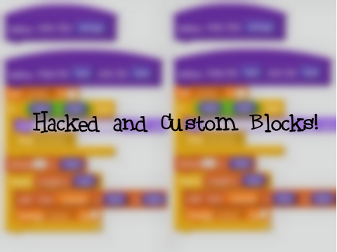Custom/Hacked Blocks shop