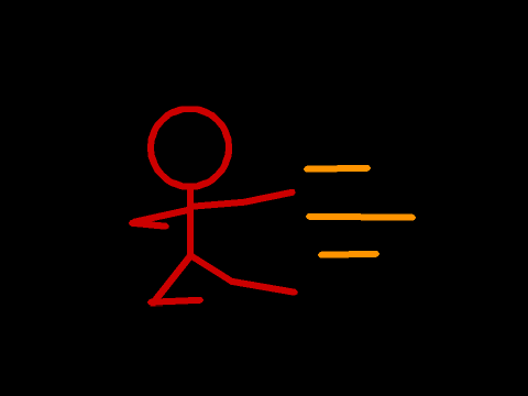 Flash running animation