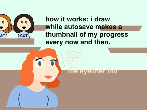 real time remix (watch me draw)