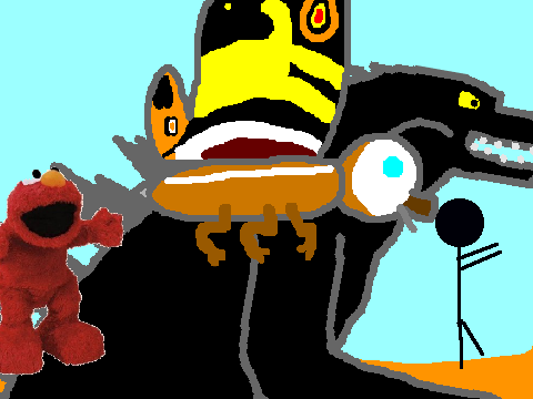 add yourself runing from elmo!!![chapter 2] 