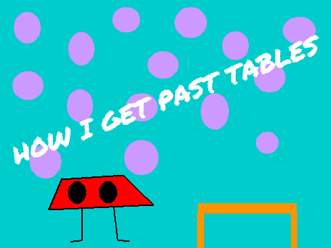 HOW I GET PASS TABLES