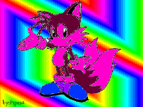 Tails Coloring Contest entry