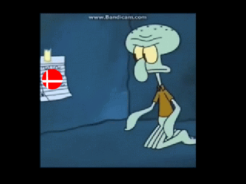 Squidward in Smash Bros