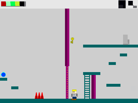 Square Dude's Adventure! more pixelated