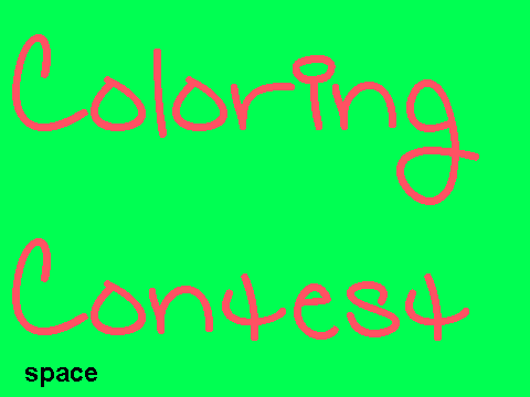 coloring contest