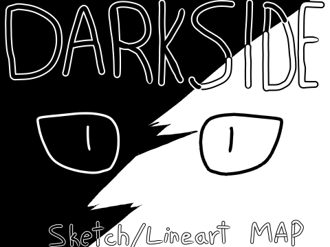 Darkside - Semi Invite Sketch/Lineart MAP