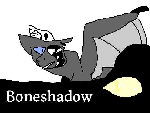 Bone Shadow- Dragonclan Oc
