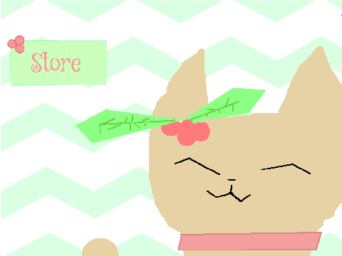 christmas kitty clicker! (EXTREMELY LATE)