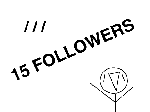 15 FOLLOWERS NEAT