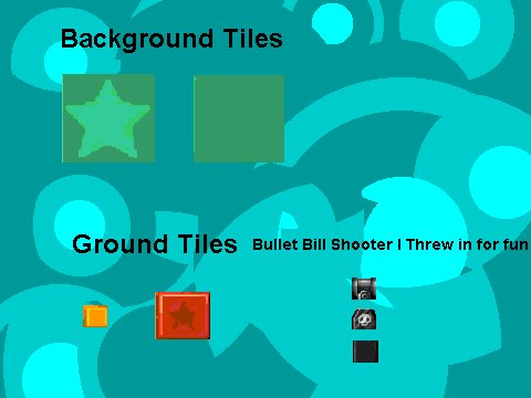 NSMB Tilesets- Mini Mushroom Area