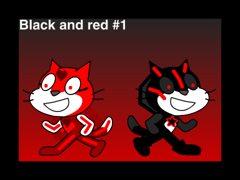 [black and red #1] - the crazy and the agent