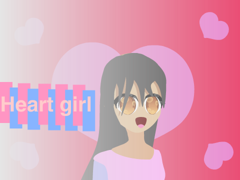 Heart girl