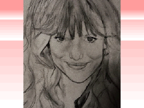 Cousin Alyssa Drawing of Bella Throne