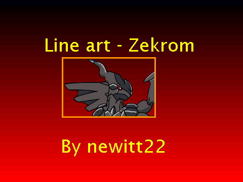 -Request-Line art - Zekrom
