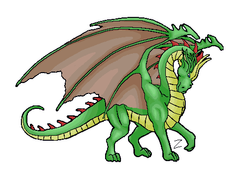 Dragon Coloring Contest entry