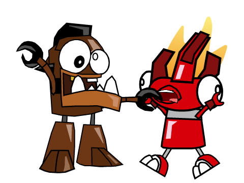 Chomly punches Flain