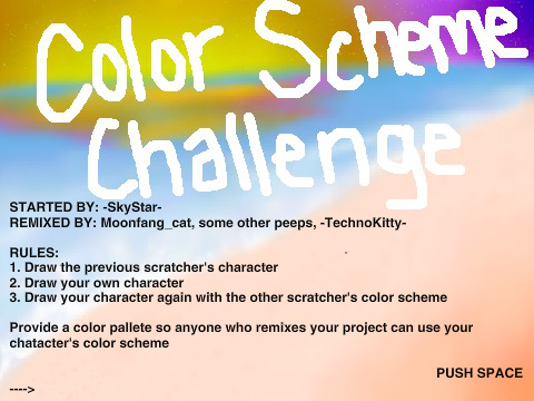 Color Scheme Challenge remix  remix