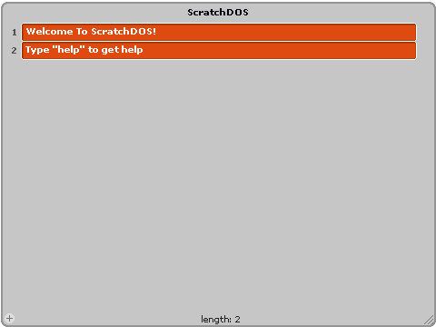 ScratchDOS