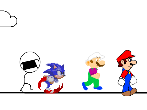 ScratchU8. I'm faster that you (Glitches fixed)