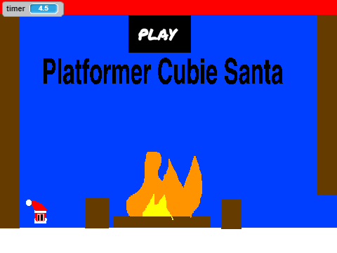Platformer Cubie santa