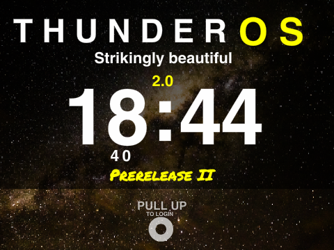 ThunderOS 2.0 (Prerelease 2)