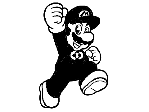 Bendy Mario