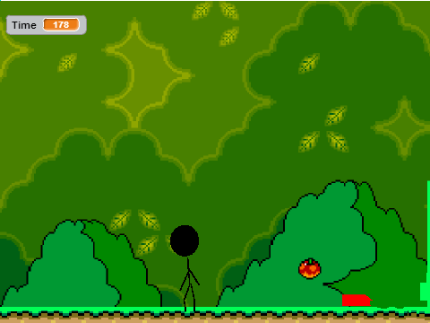 Jumping Man In Happy Land