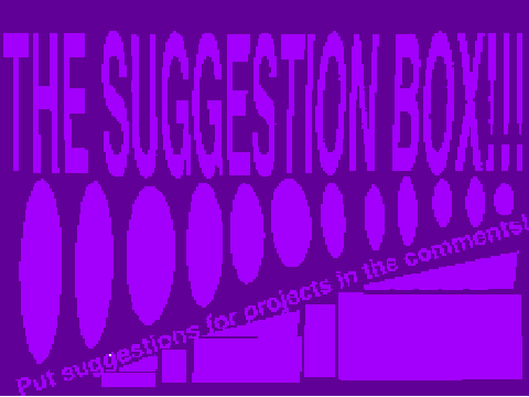 suggestion box