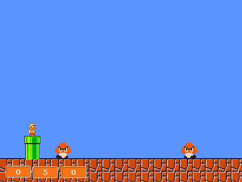 8-Bit Mario Fireball Toss