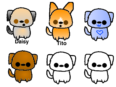 Add your self as a chibi puppy!! remix remix remix