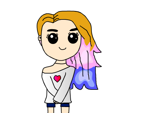Kawaii Girl Speed-draw