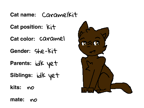 Warrior Cat RPG Caramelkit