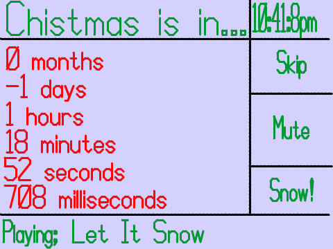 Chrismas Countdown » 2k18 » 0.2 