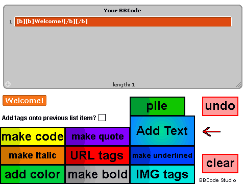 BBCode Studio 1.0