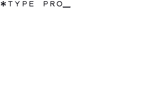 Type PRO