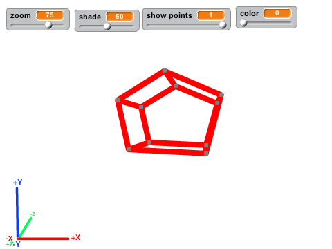 3D Pentagonal Prism
