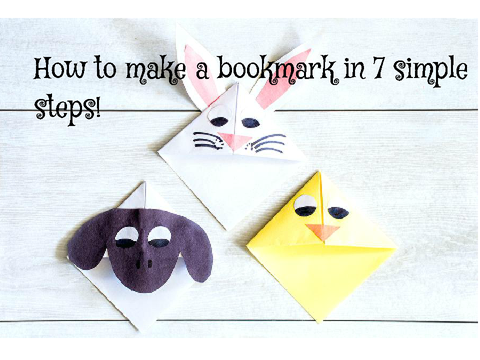 How to make a DIY bookmark